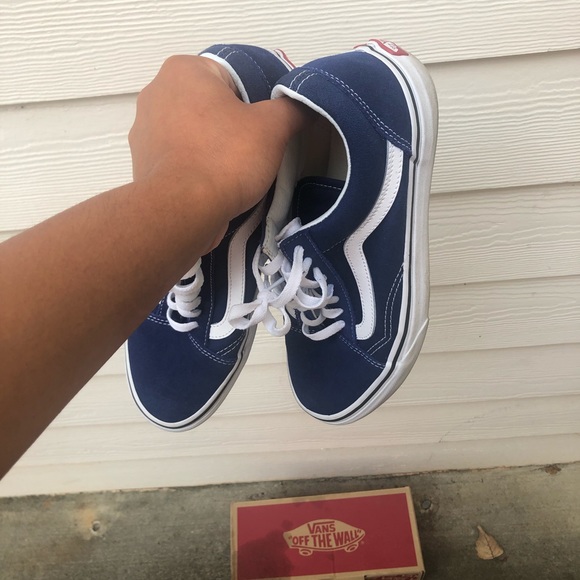 Navy Blue Vans - Picture 2 of 4